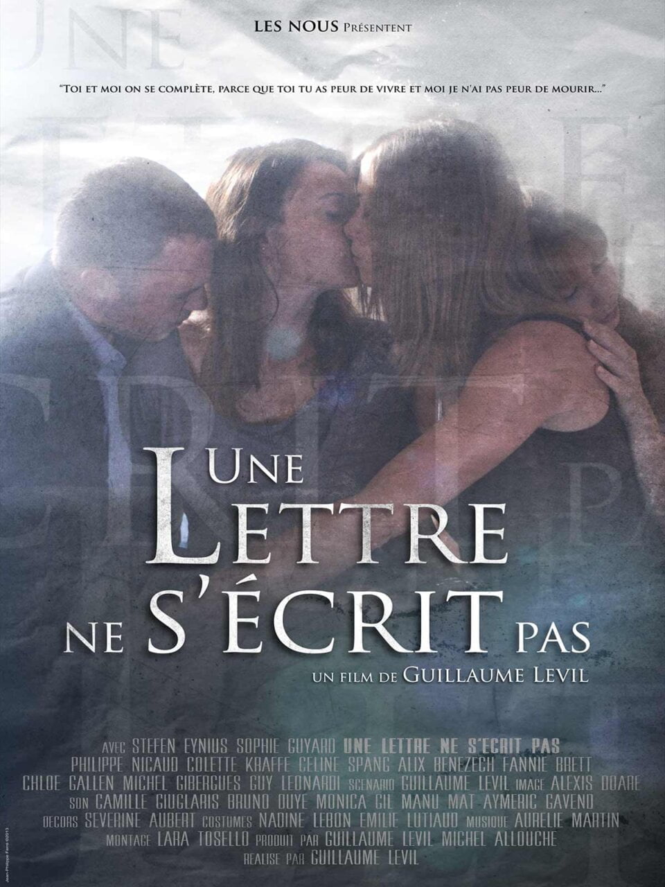 UNE LETTRE NE S'ECRIT PAS - Poster